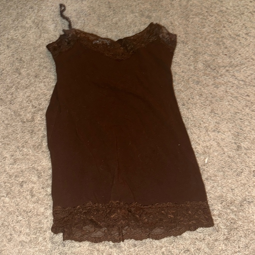 Bozzolo lace trim Tank Top